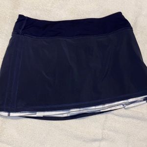 NWOT Lululemon Run: Chase Me Skirt